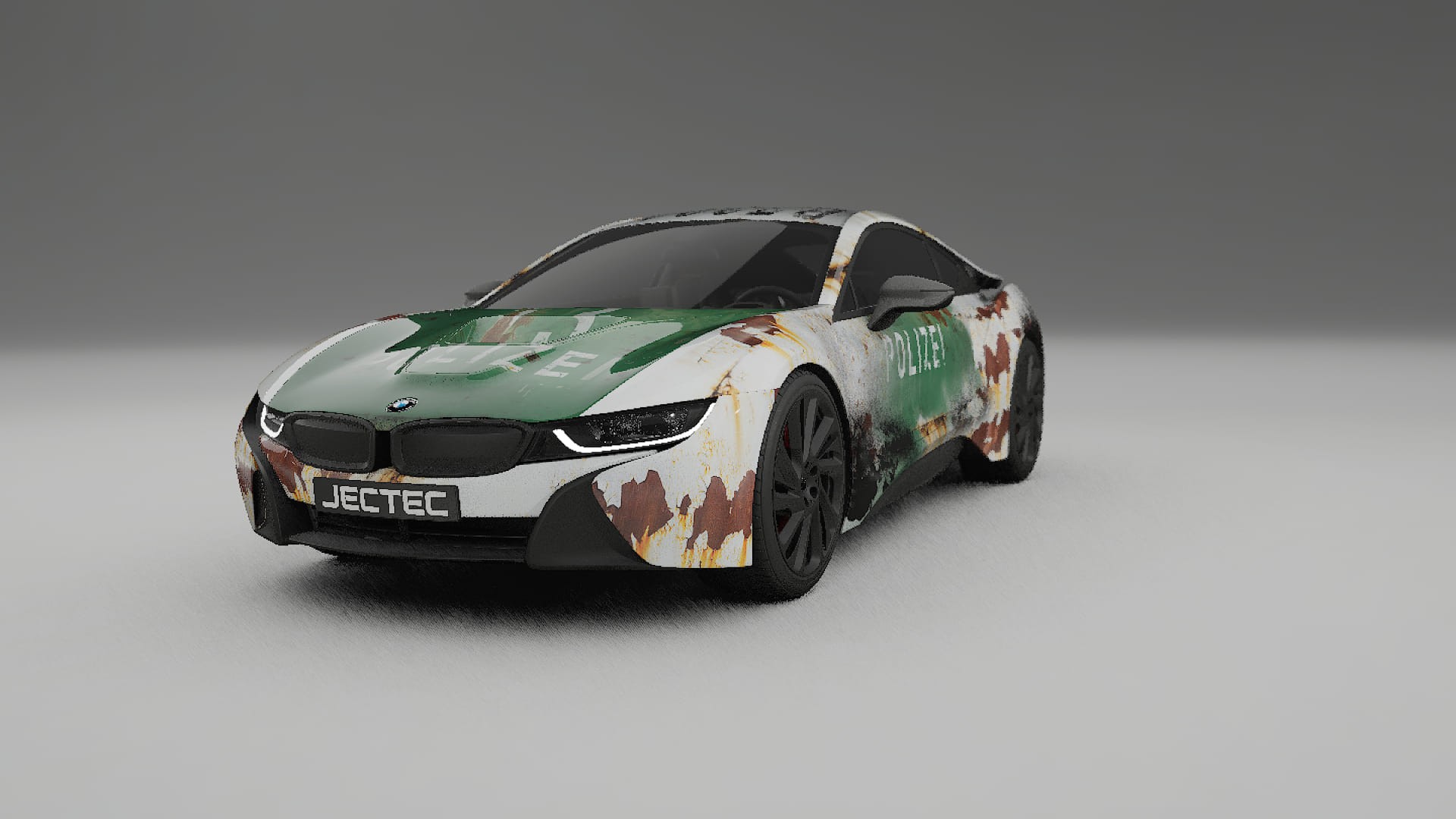 BMW I8 I12 COBRA 11 – Design-Wrap PPF-Kit aus bedruckbarer Polyurethanfolie