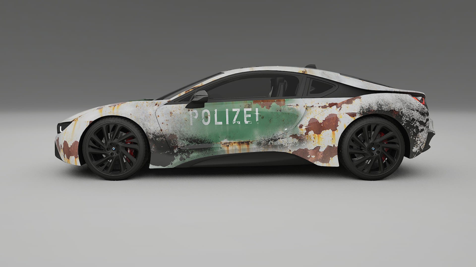 BMW I8 I12 COBRA 11 – Design-Wrap PPF-Kit aus bedruckbarer Polyurethanfolie