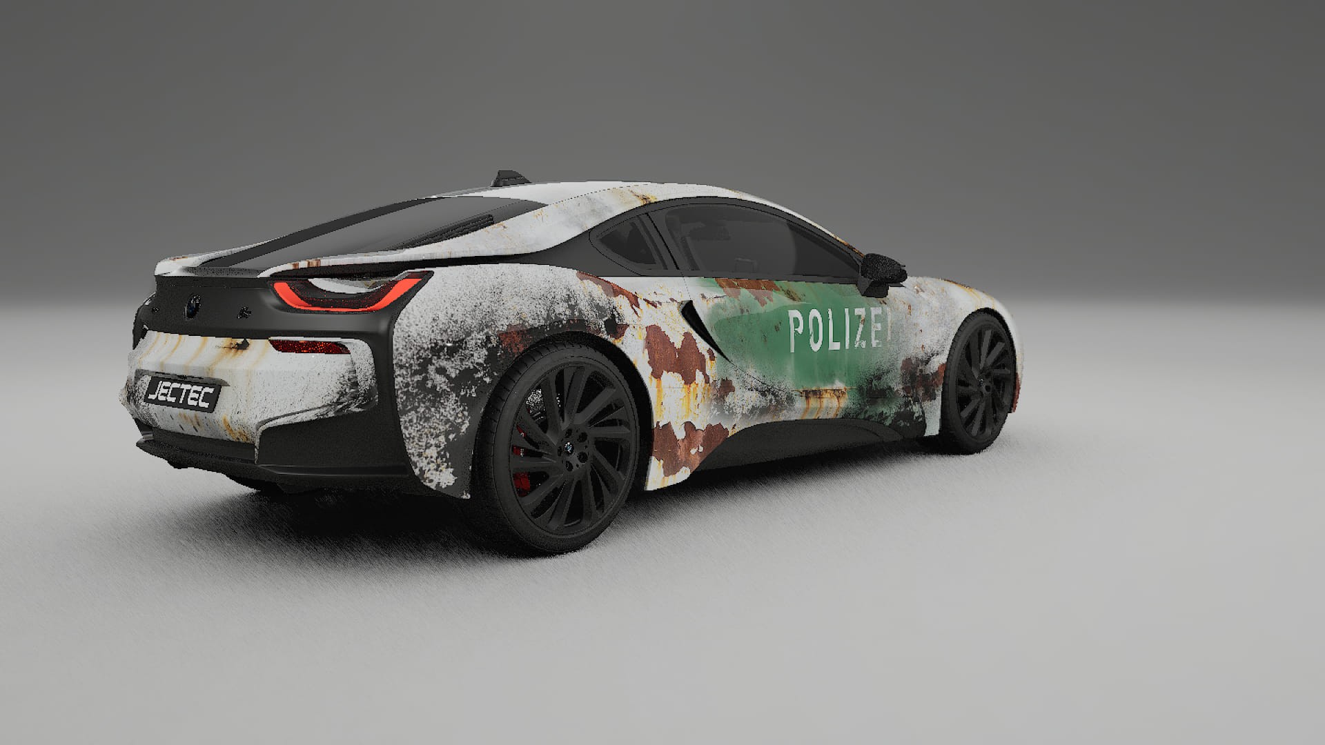 BMW I8 I12 COBRA 11 – Design-Wrap PPF-Kit aus bedruckbarer Polyurethanfolie