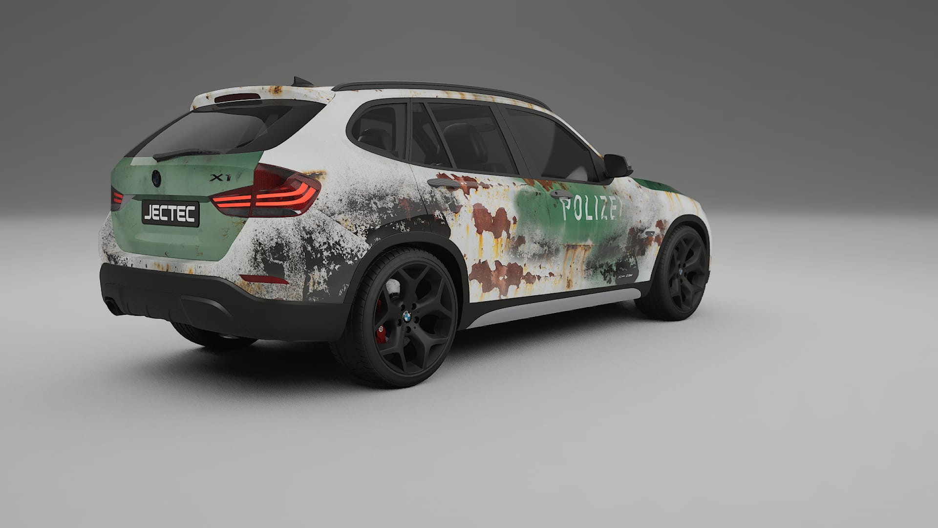 BMW X1 E84 COBRA 11 – Design-Wrap PPF-Kit aus bedruckbarer Polyurethanfolie