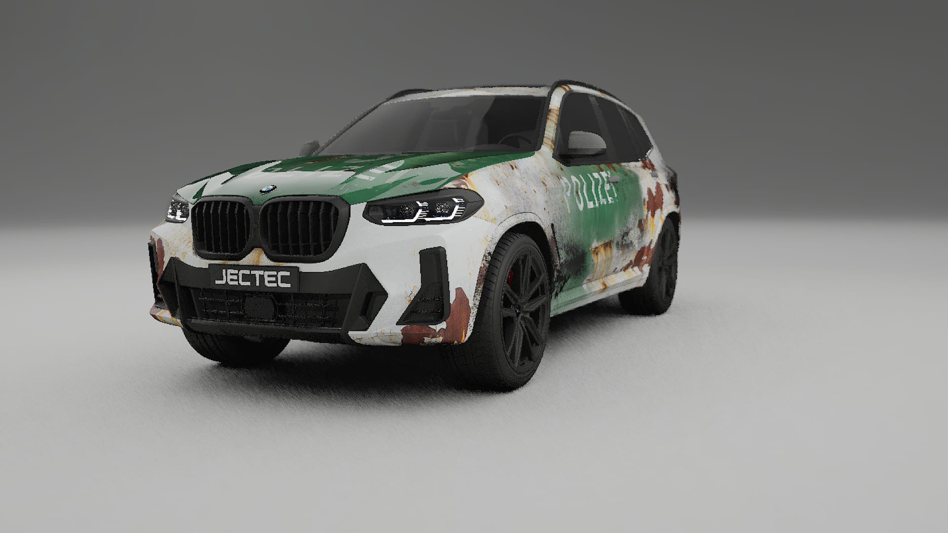 BMW X3 G01 facelift COBRA 11 – Design-Wrap PPF-Kit aus bedruckbarer Polyurethanfolie
