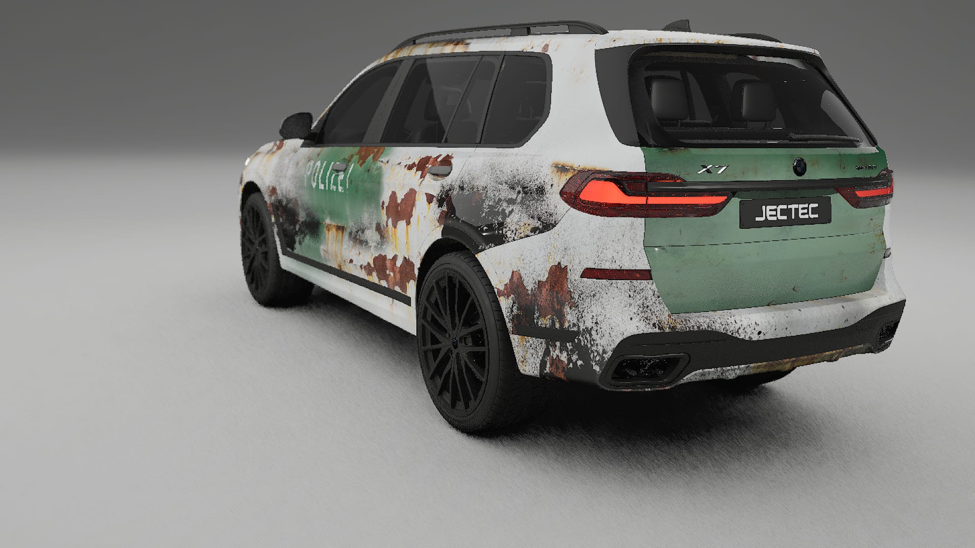BMW X7 M G07 COBRA 11 – Design-Wrap PPF-Kit aus bedruckbarer Polyurethanfolie