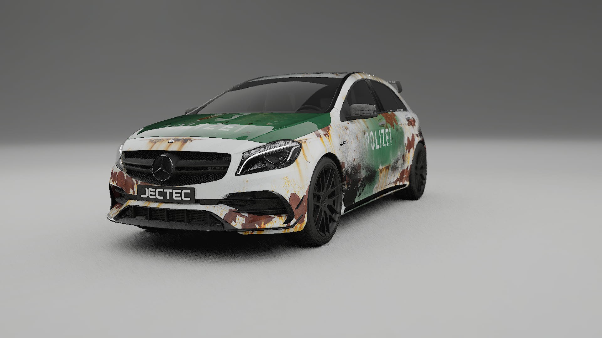 Mercedes A45 AMG W176 COBRA 11 – Design-Wrap PPF-Kit aus bedruckbarer Polyurethanfolie