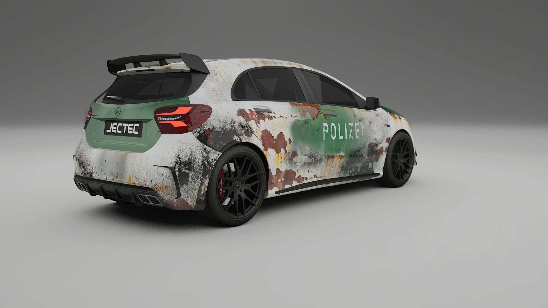 Mercedes A45 AMG W176 COBRA 11 – Design-Wrap PPF-Kit aus bedruckbarer Polyurethanfolie