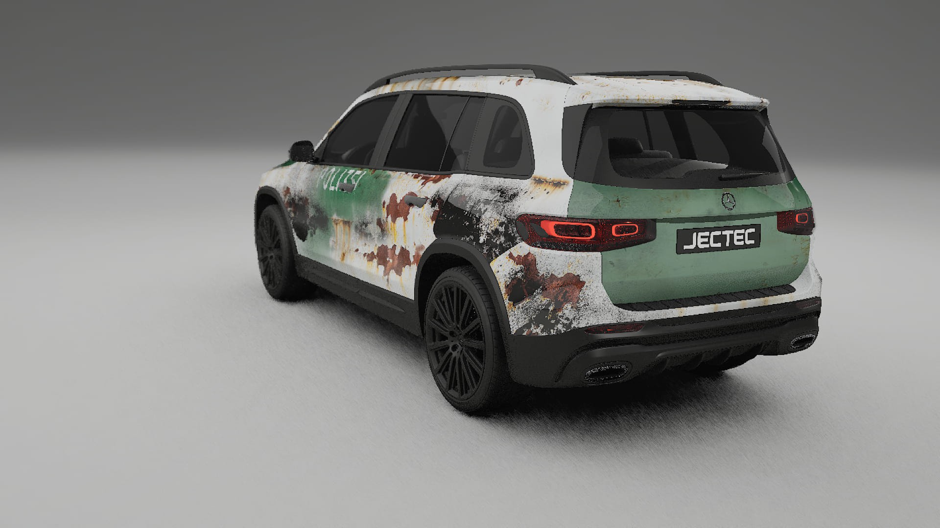 Mercedes AMG GLB COBRA 11 – Design-Wrap PPF-Kit aus bedruckbarer Polyurethanfolie