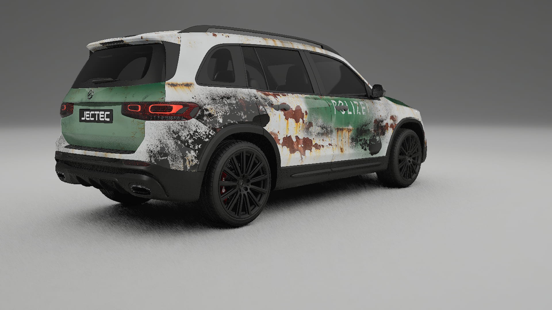 Mercedes AMG GLB COBRA 11 – Design-Wrap PPF-Kit aus bedruckbarer Polyurethanfolie