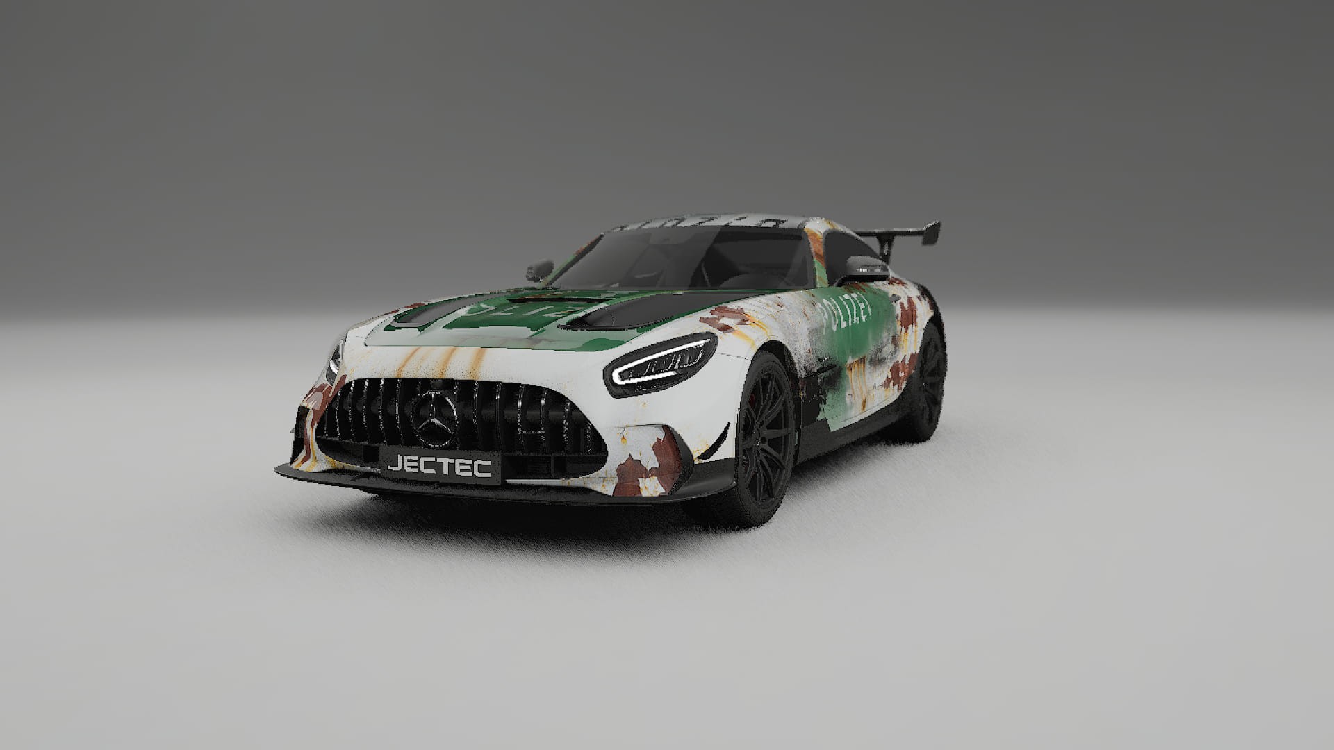 Mercedes AMG GT Black Series C192 Coupe COBRA 11 – Design-Wrap PPF-Kit aus bedruckbarer Polyurethanfolie