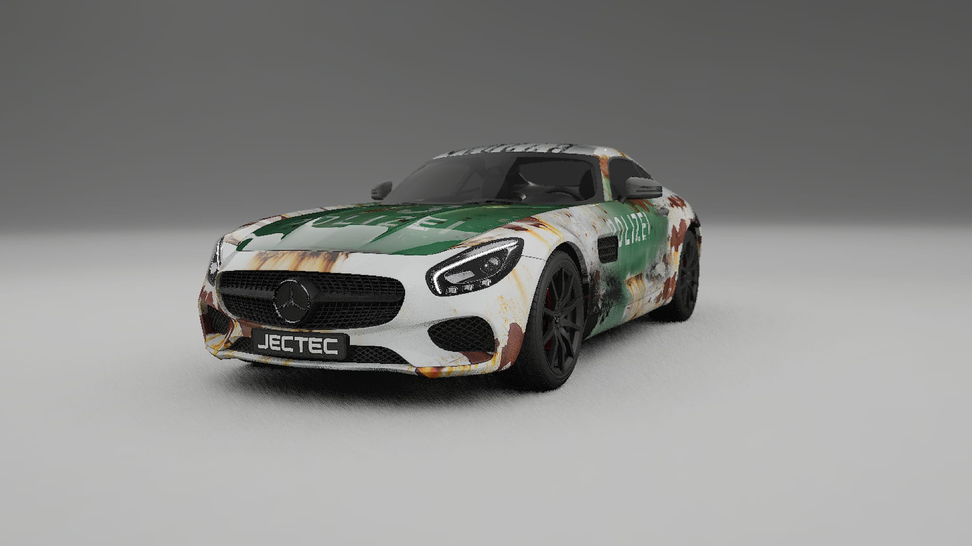 Mercedes AMG GT C190 Coupe COBRA 11 Designed Wrap PPF Kit – Printable Polyurethane Film