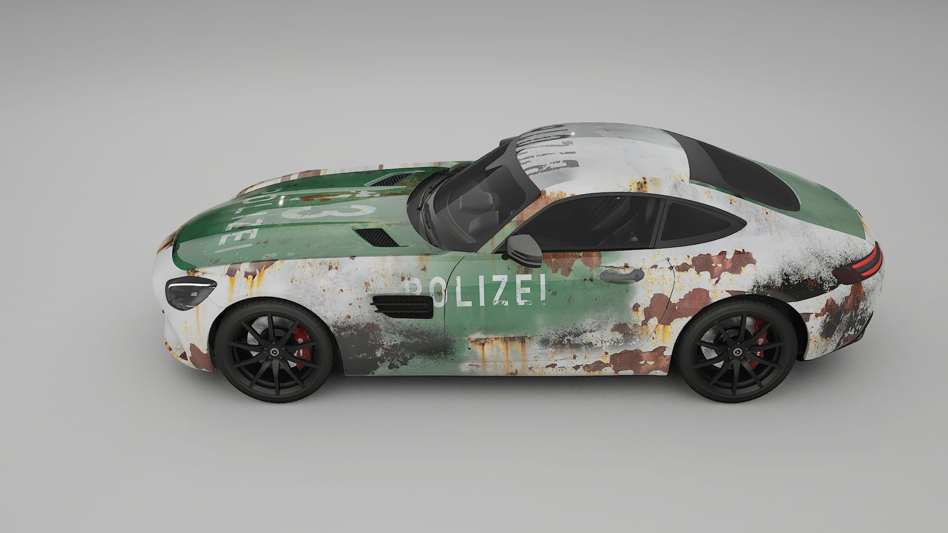 Mercedes AMG GT C190 Coupe COBRA 11 Designed Wrap PPF Kit – Printable Polyurethane Film