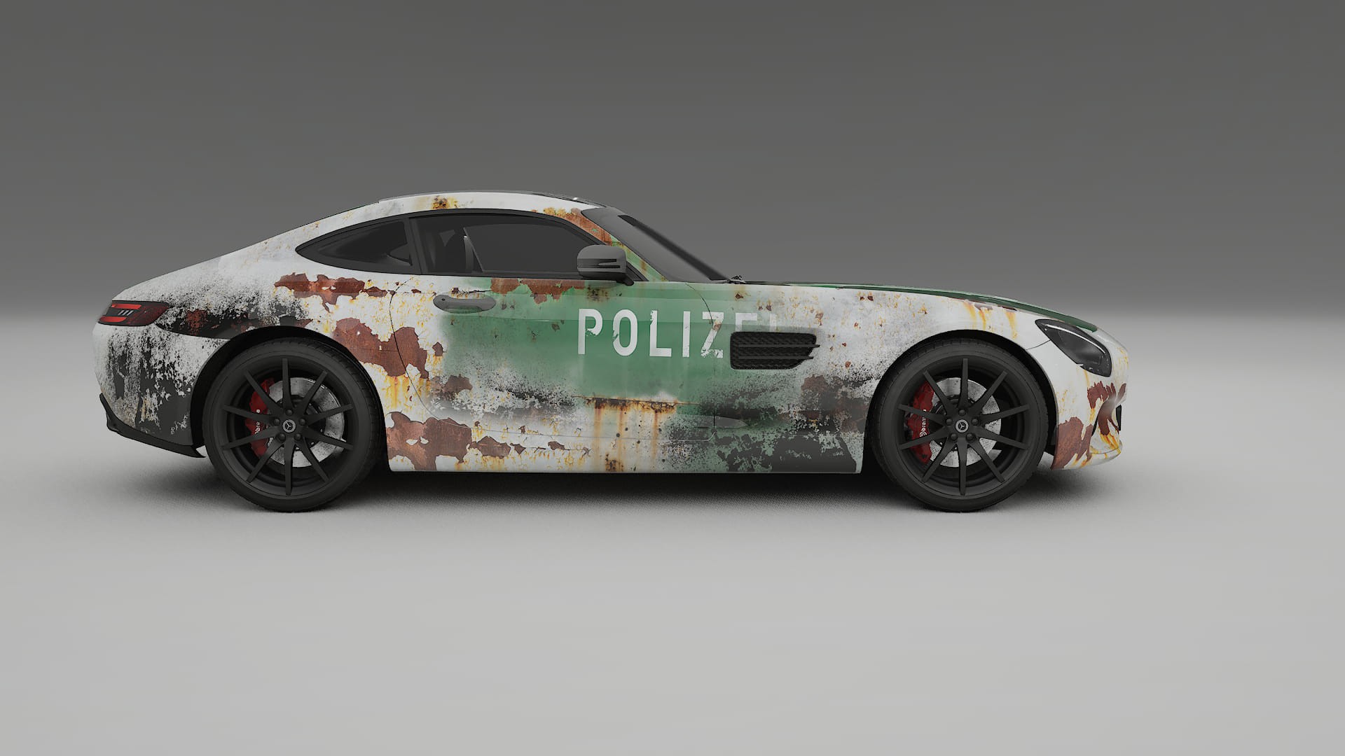 Mercedes AMG GT C190 Coupe COBRA 11 – Design-Wrap PPF-Kit aus bedruckbarer Polyurethanfolie