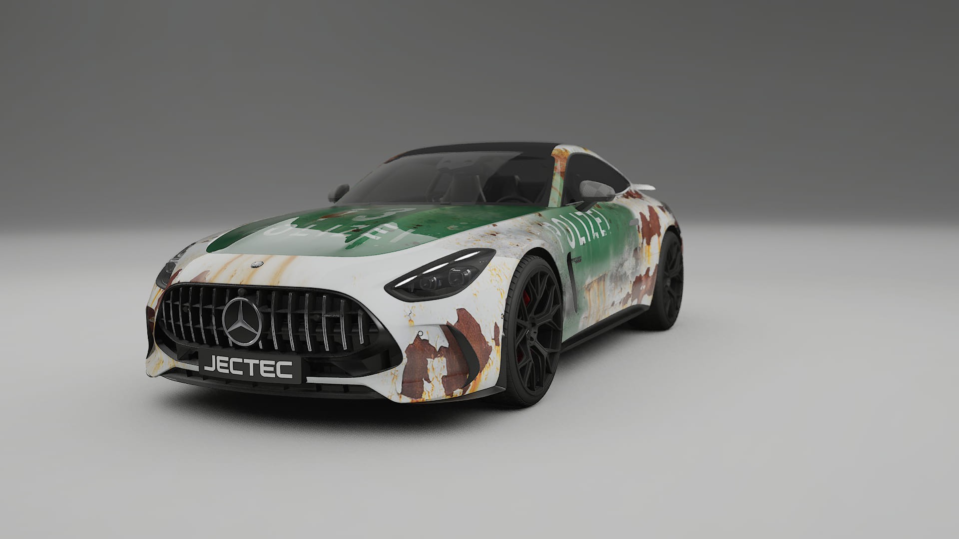 Mercedes AMG GT Coupe C192 COBRA 11 Designed Wrap PPF Kit – Printable Polyurethane Film