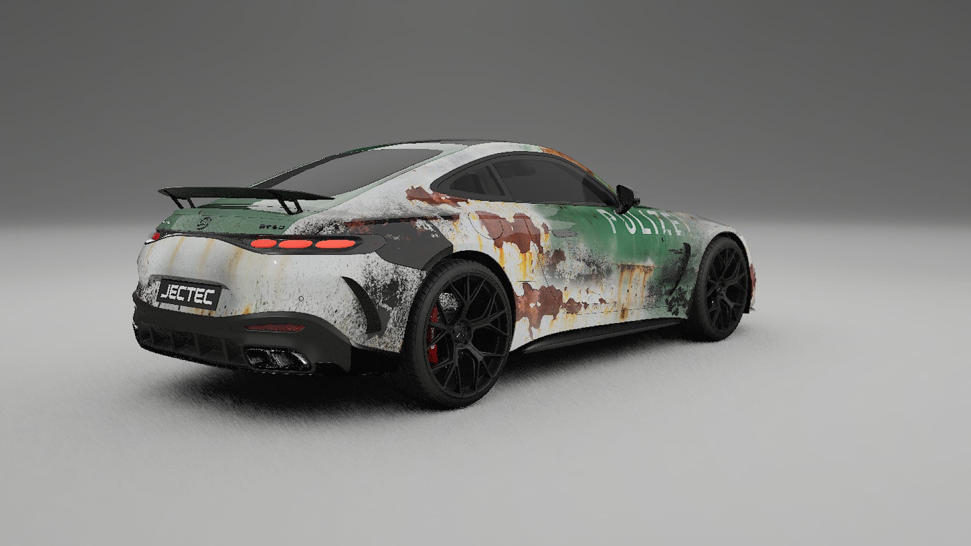 Mercedes AMG GT Coupe C192 COBRA 11 – Design-Wrap PPF-Kit aus bedruckbarer Polyurethanfolie