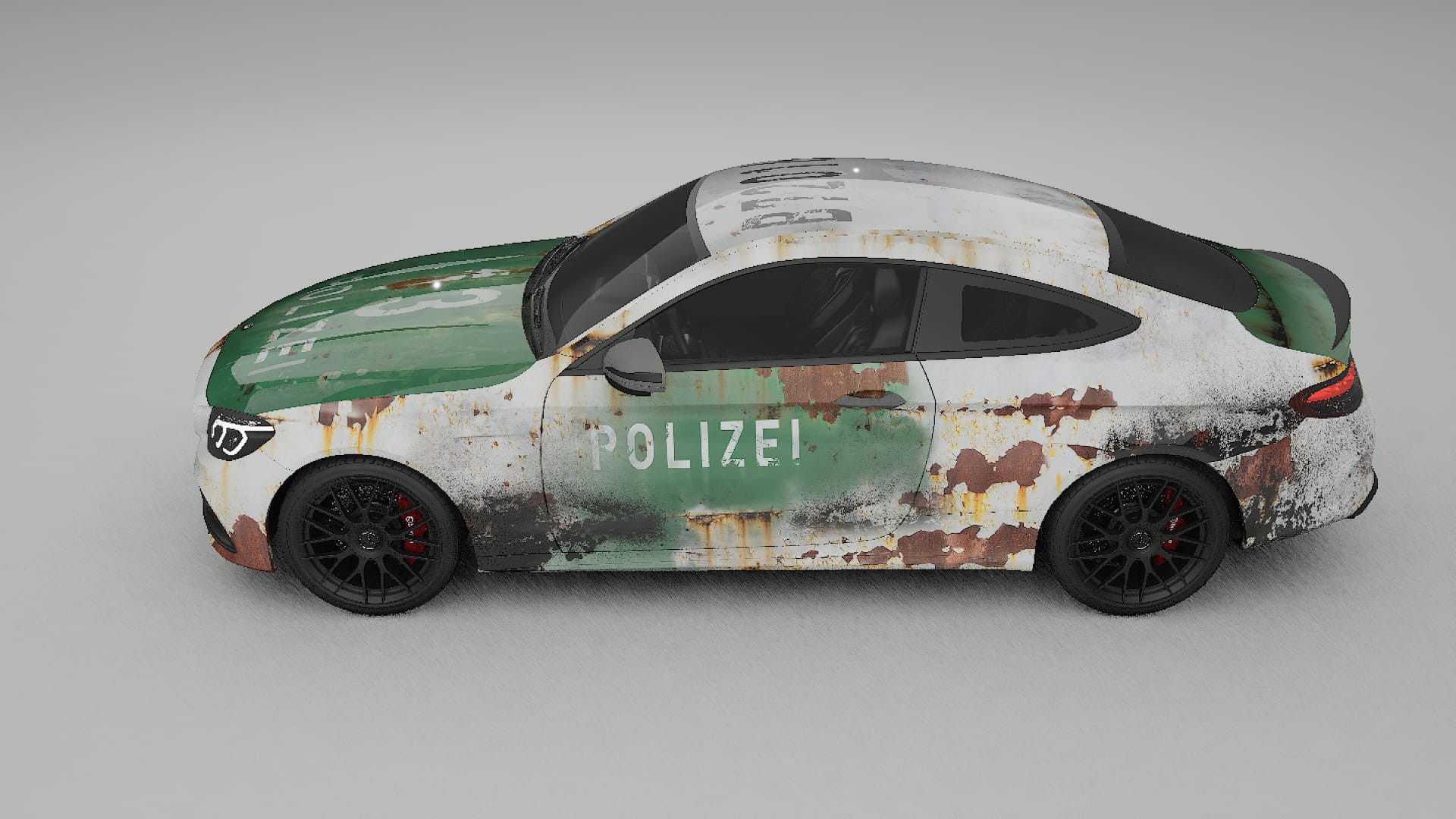 Mercedes C63 AMG W205 Coupe COBRA 11 – Design-Wrap PPF-Kit aus bedruckbarer Polyurethanfolie