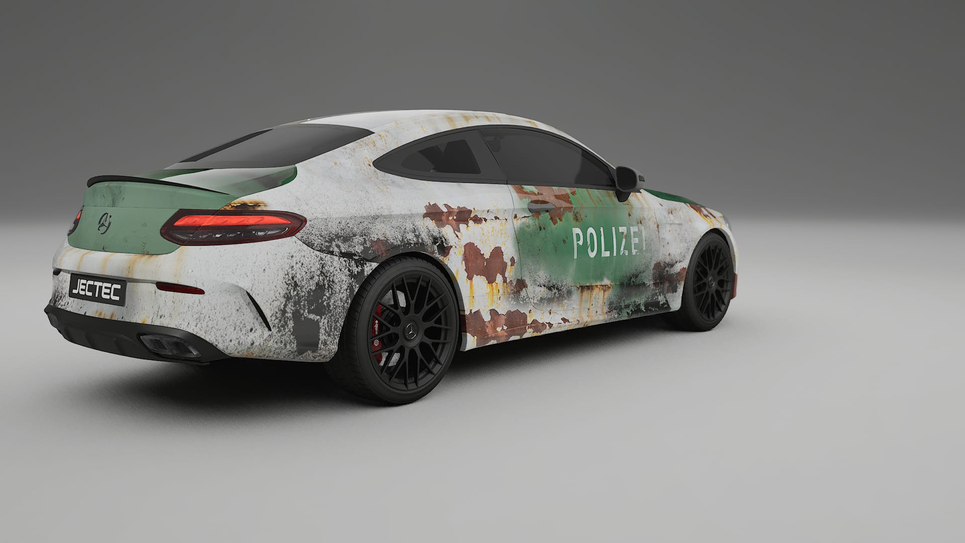 Mercedes C63 AMG W205 Coupe COBRA 11 – Design-Wrap PPF-Kit aus bedruckbarer Polyurethanfolie