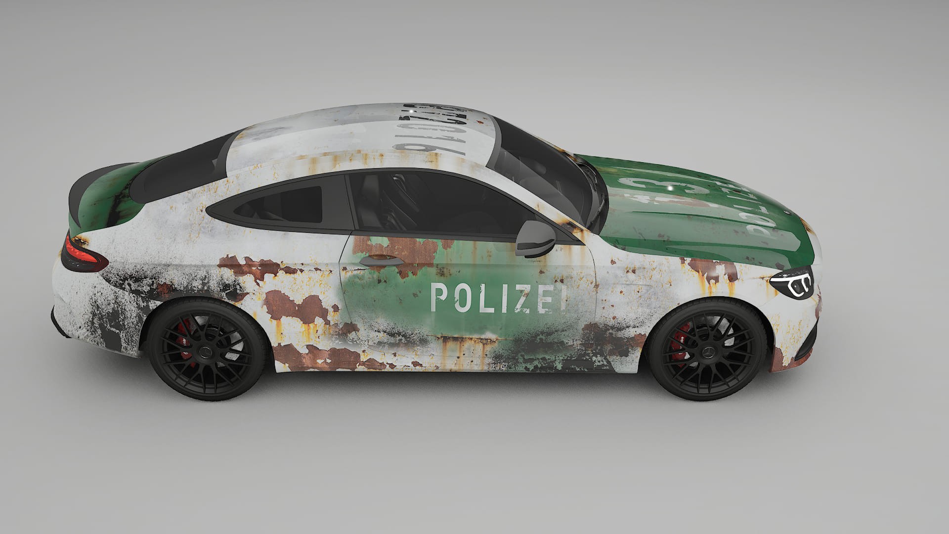 Mercedes C63 AMG W205 Coupe COBRA 11 Designed Wrap PPF Kit – Printable Polyurethane Film