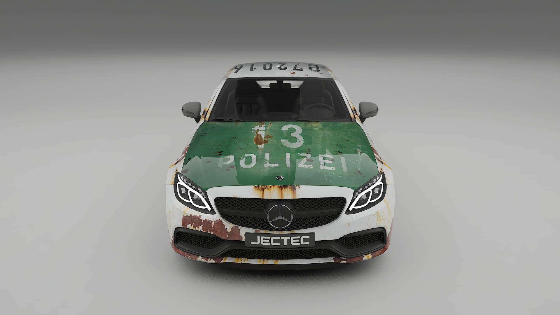 Mercedes C63 AMG W205 Coupe COBRA 11 Designed Wrap PPF Kit – Printable Polyurethane Film