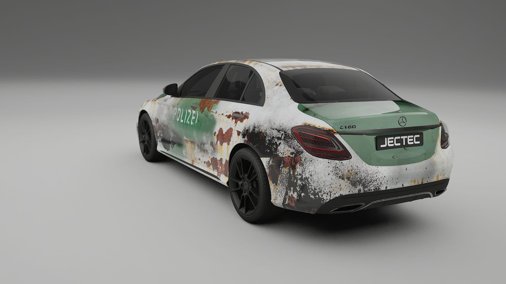 Mercedes C-class W205 AMG sedan COBRA 11 – Design-Wrap PPF-Kit aus bedruckbarer Polyurethanfolie