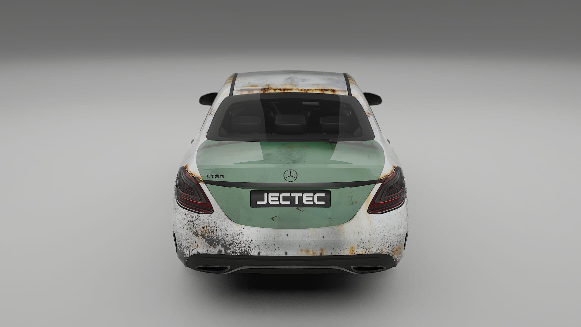 Mercedes C-class W205 AMG sedan COBRA 11 – Design-Wrap PPF-Kit aus bedruckbarer Polyurethanfolie