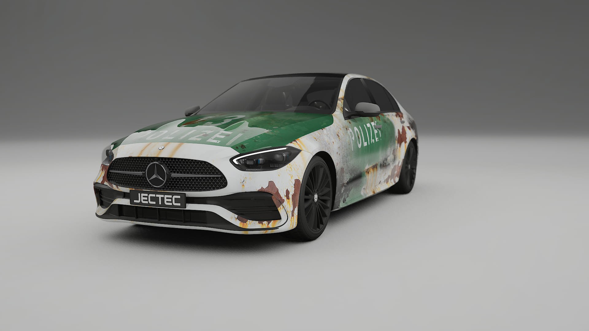 Mercedes C-class W206 COBRA 11 – Design-Wrap PPF-Kit aus bedruckbarer Polyurethanfolie