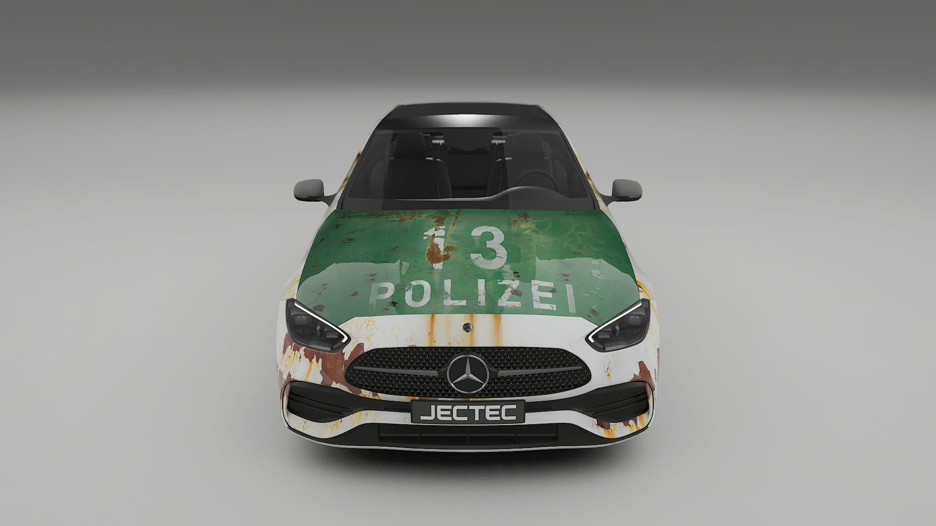 Mercedes C-class W206 COBRA 11 – Design-Wrap PPF-Kit aus bedruckbarer Polyurethanfolie