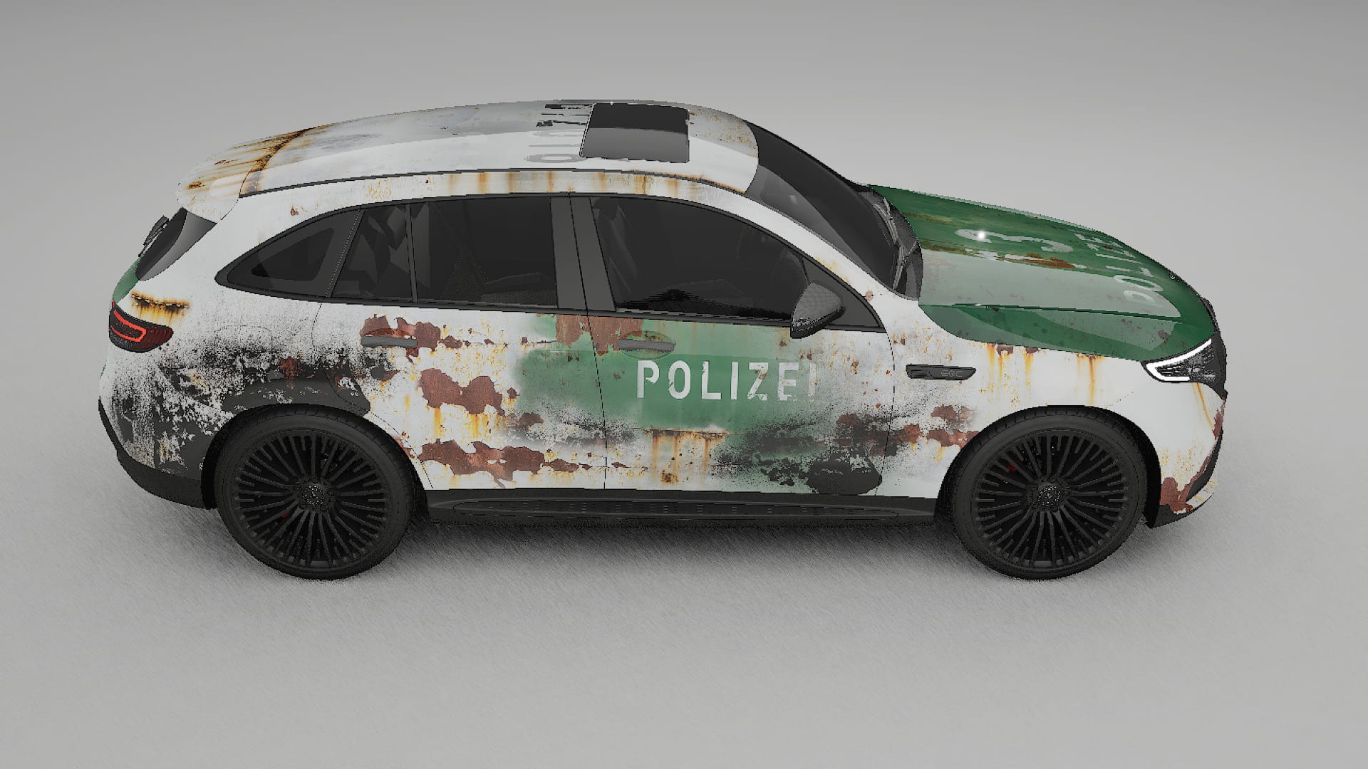 Mercedes EQC AMG COBRA 11 – Design-Wrap PPF-Kit aus bedruckbarer Polyurethanfolie