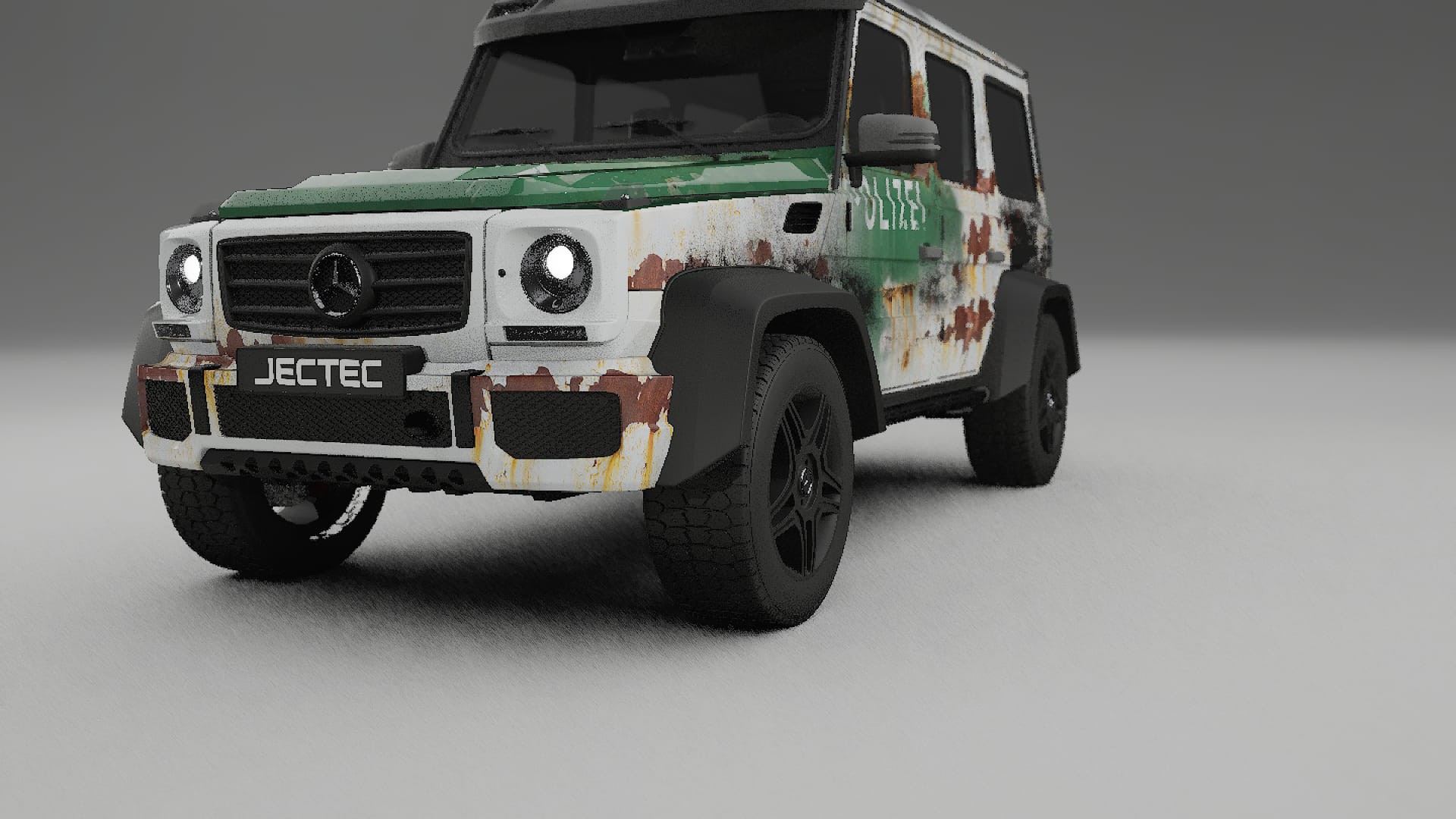 Mercedes G-class 4x4 W463 COBRA 11 Designed Wrap PPF Kit – Printable Polyurethane Film