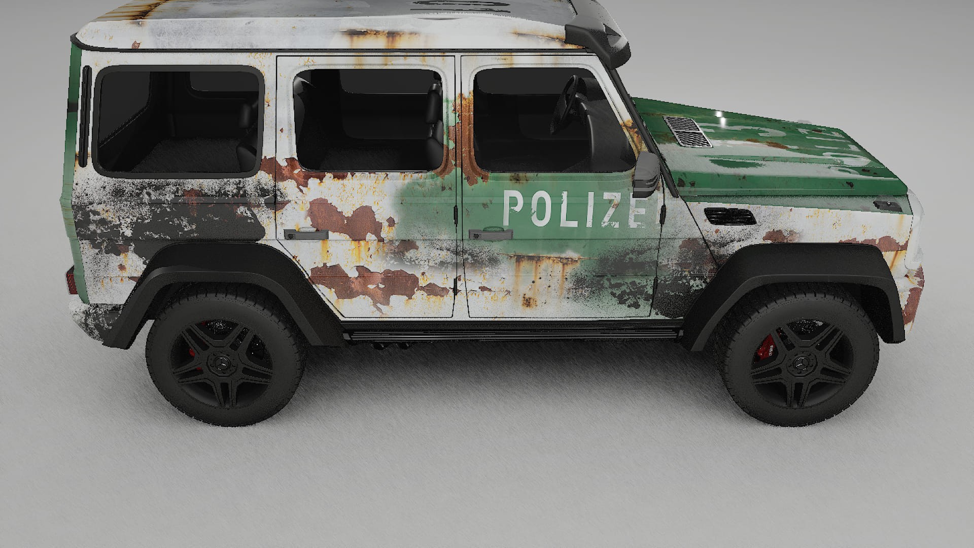 Mercedes G-class 4x4 W463 COBRA 11 – Design-Wrap PPF-Kit aus bedruckbarer Polyurethanfolie