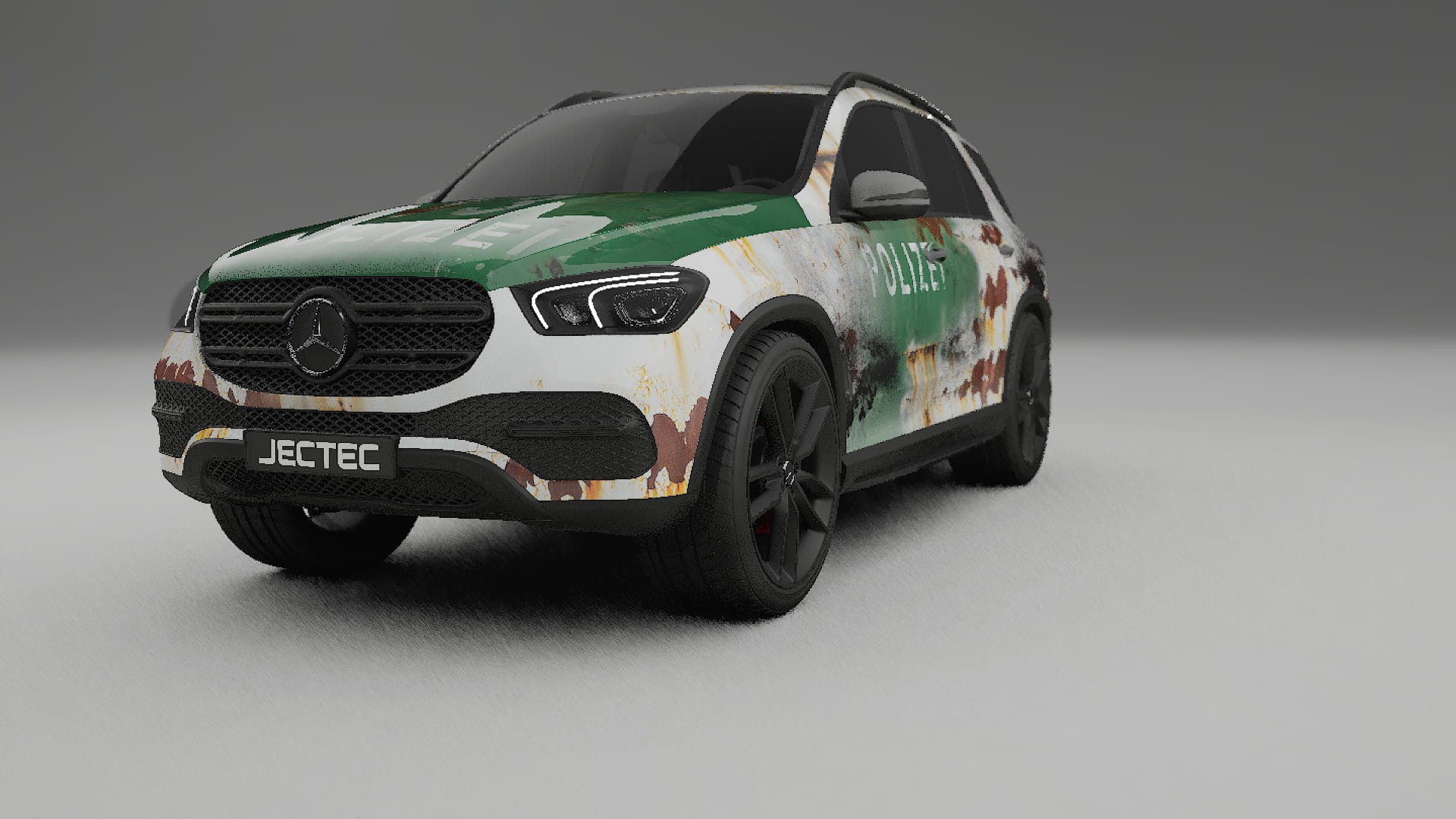 Mercedes GLE W167 COBRA 11 – Design-Wrap PPF-Kit aus bedruckbarer Polyurethanfolie