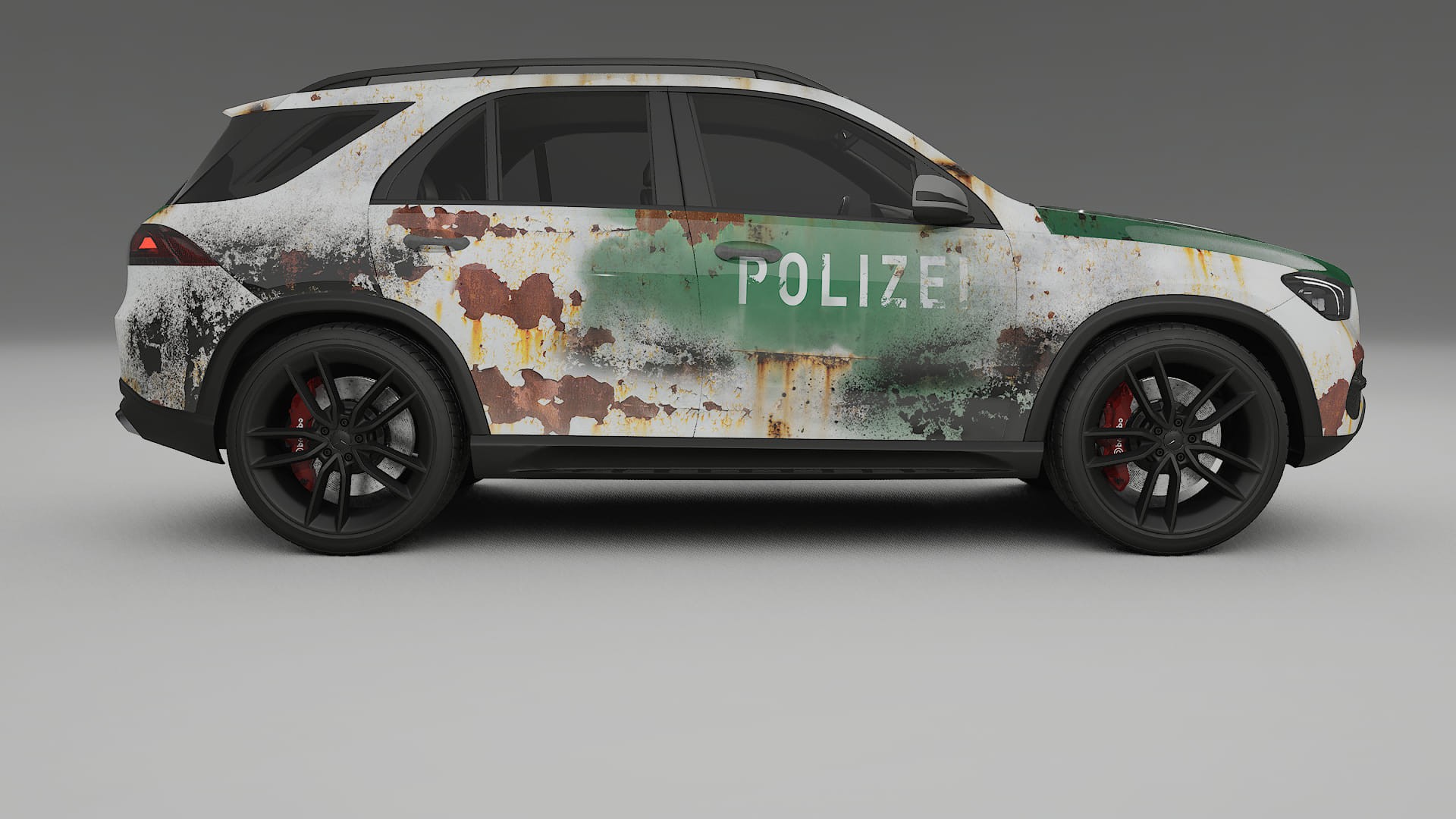 Mercedes GLE W167 COBRA 11 – Design-Wrap PPF-Kit aus bedruckbarer Polyurethanfolie