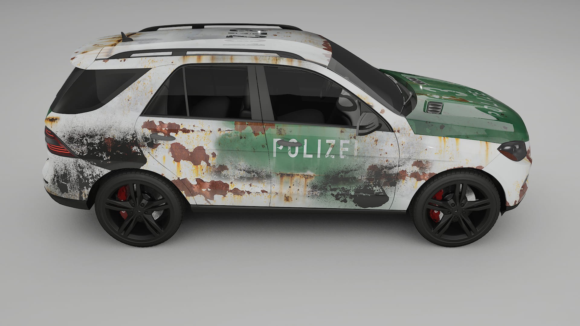Mercedes M-class W166 COBRA 11 – Design-Wrap PPF-Kit aus bedruckbarer Polyurethanfolie