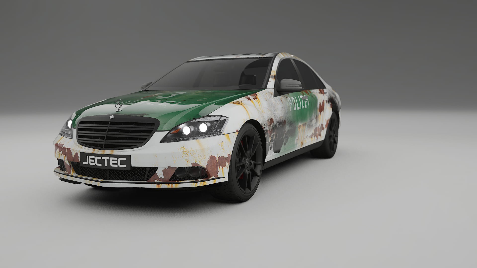 Mercedes S-class W221 facelift LCI COBRA 11 Designed Wrap PPF Kit – Printable Polyurethane Film