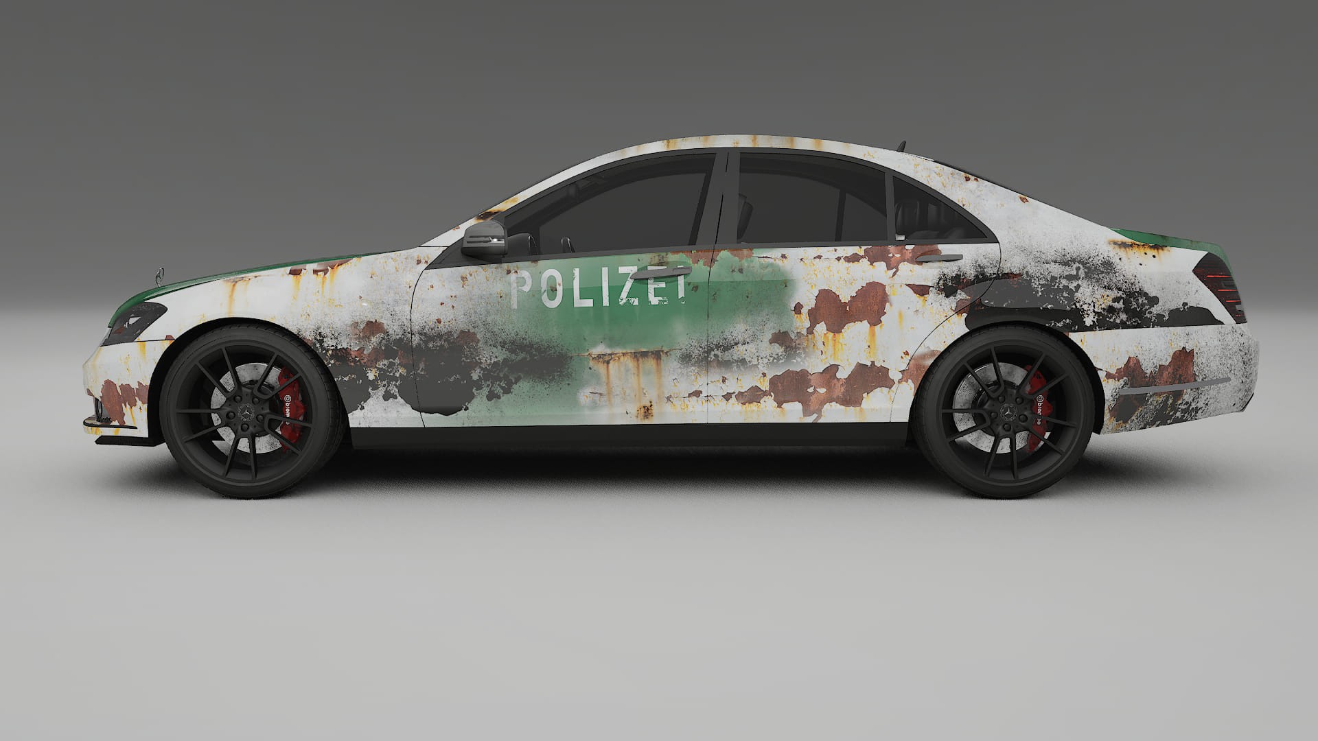 Mercedes S-class W221 facelift LCI COBRA 11 Designed Wrap PPF Kit – Printable Polyurethane Film