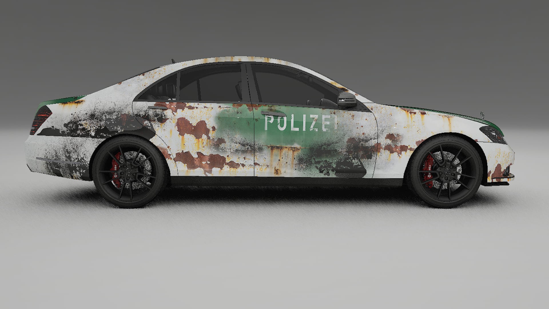 Mercedes S-class W221 facelift LCI COBRA 11 – Design-Wrap PPF-Kit aus bedruckbarer Polyurethanfolie