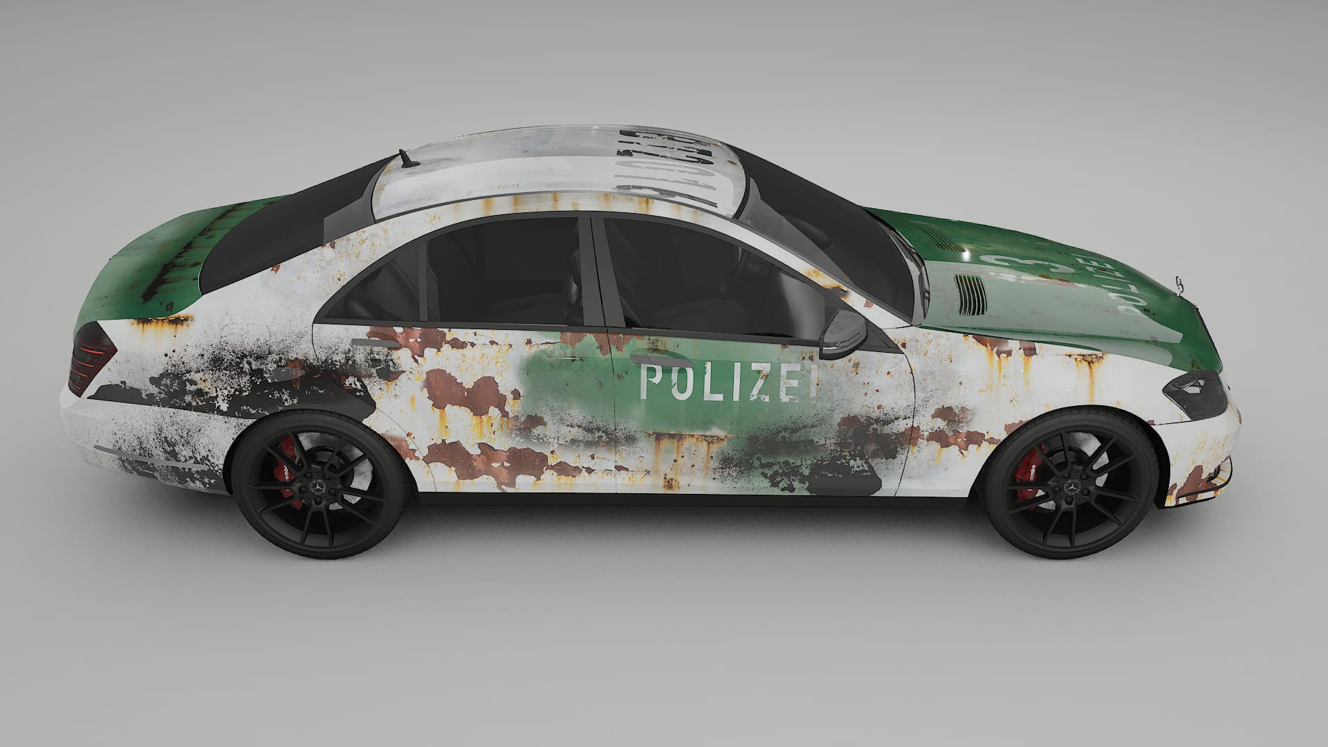 Mercedes S-class W221 facelift LCI COBRA 11 – Design-Wrap PPF-Kit aus bedruckbarer Polyurethanfolie