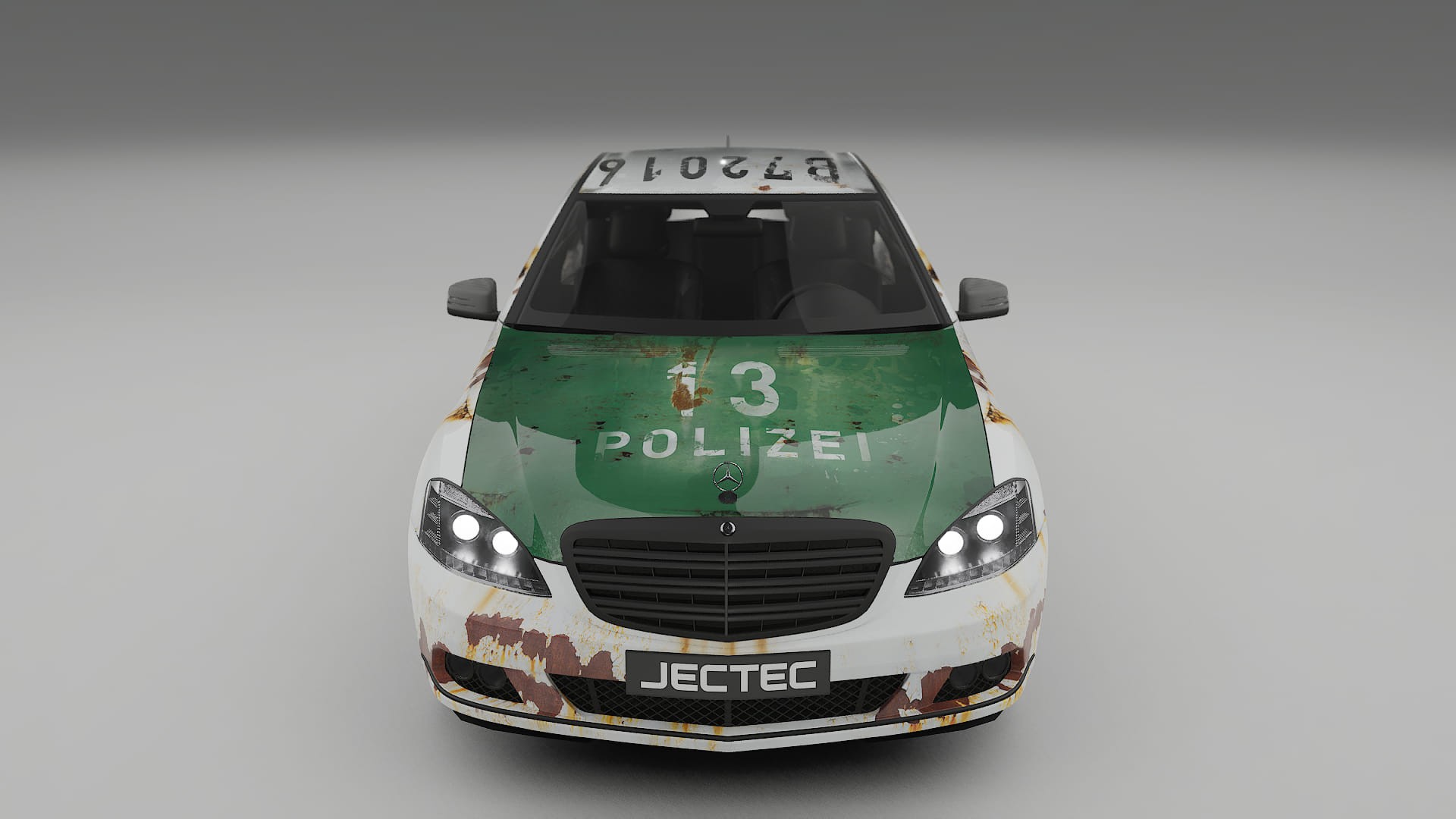 Mercedes S-class W221 facelift LCI COBRA 11 Designed Wrap PPF Kit – Printable Polyurethane Film