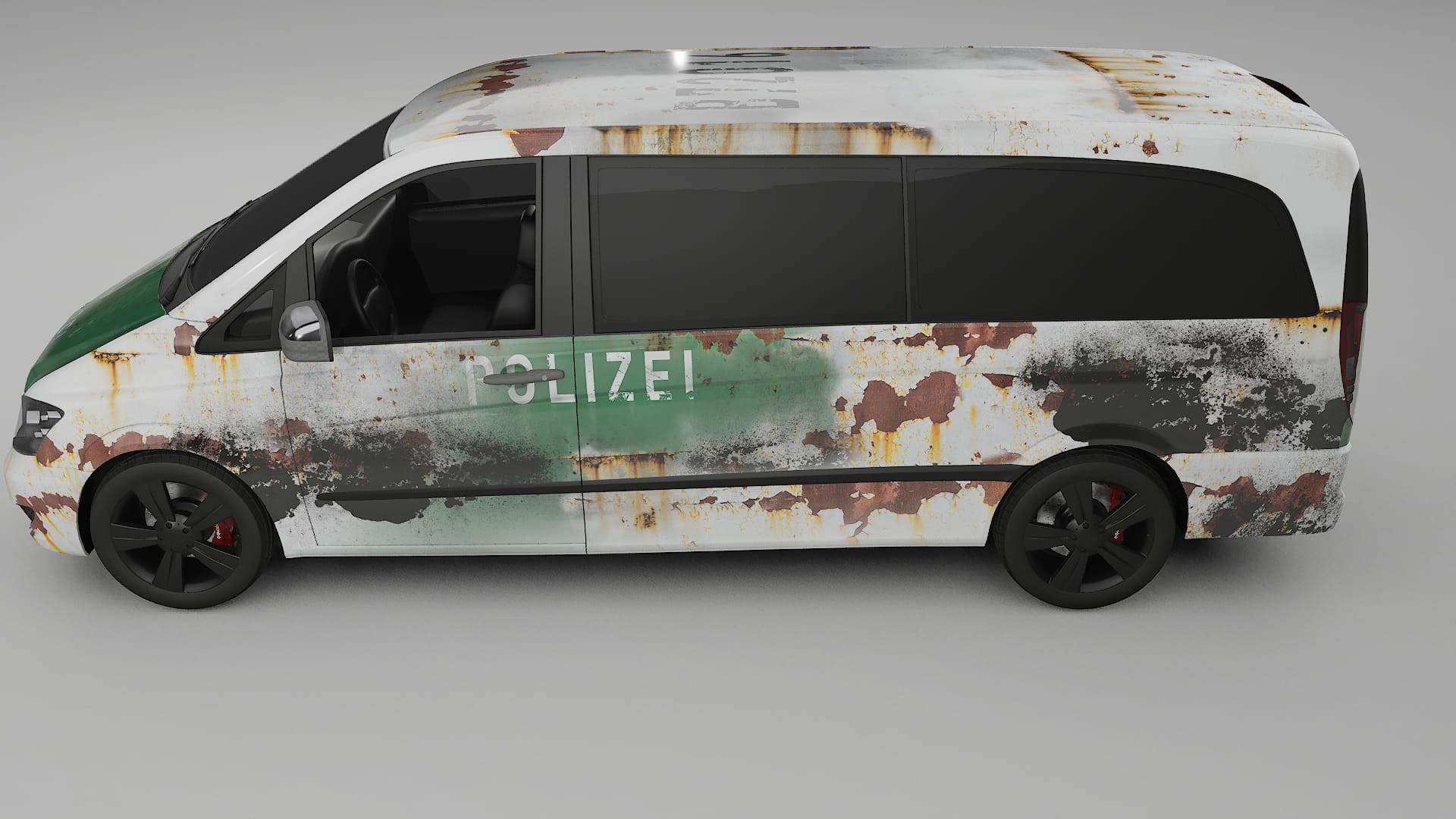 Mercedes Viano Extralong W439 Facelift LCI COBRA 11 – Design-Wrap PPF-Kit aus bedruckbarer Polyurethanfolie