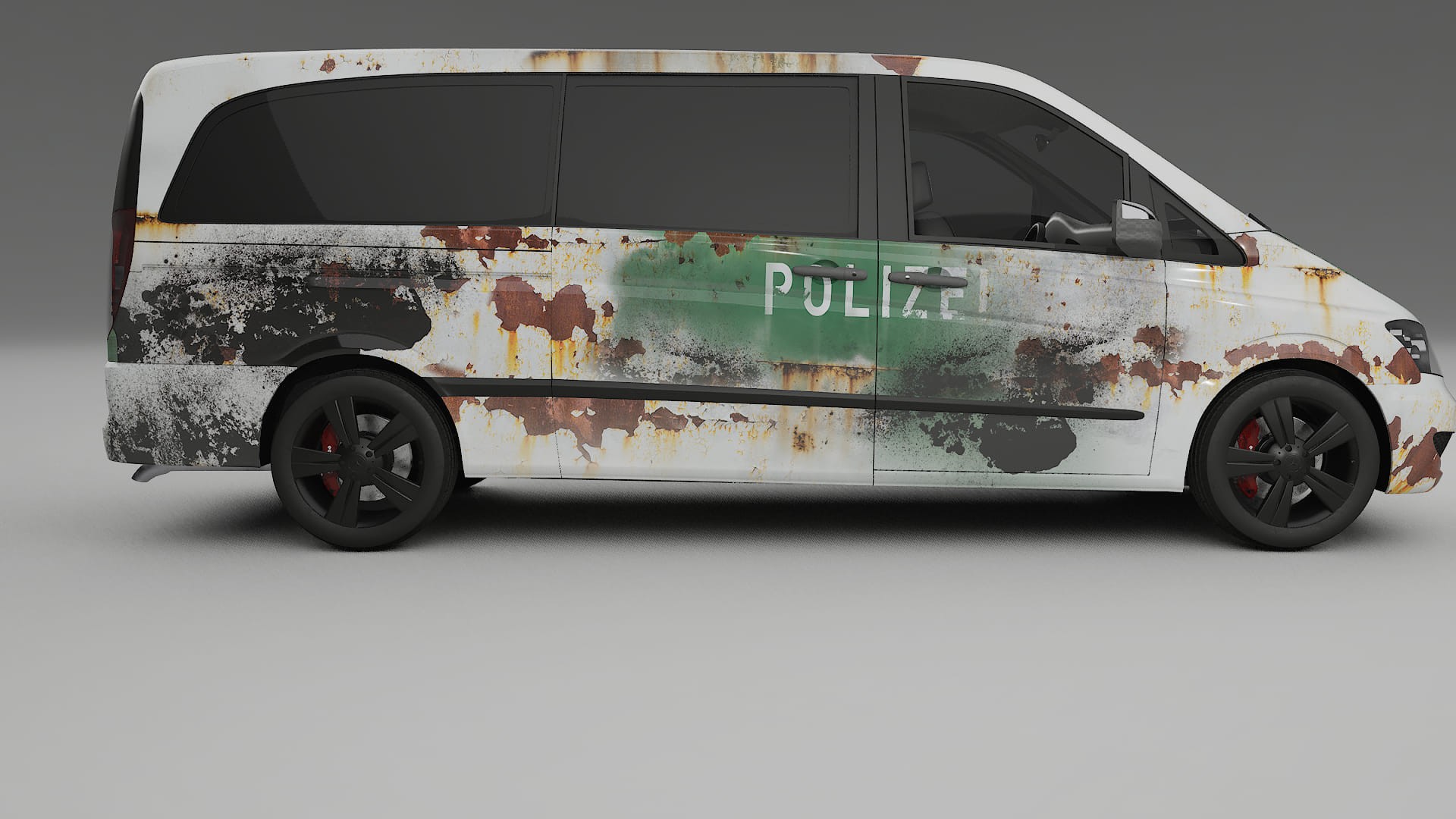 Mercedes Viano Extralong W439 Facelift LCI COBRA 11 – Design-Wrap PPF-Kit aus bedruckbarer Polyurethanfolie