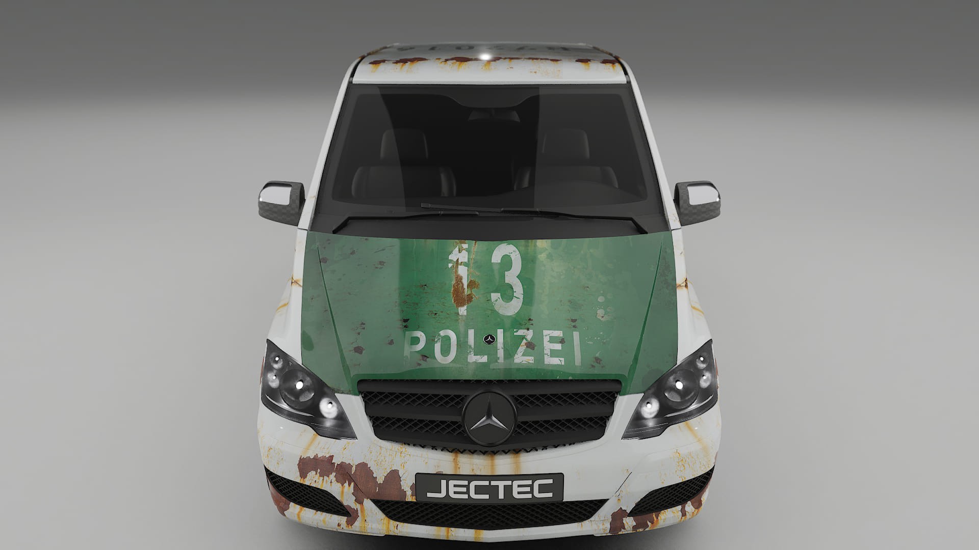 Mercedes Viano Extralong W439 Facelift LCI COBRA 11 – Design-Wrap PPF-Kit aus bedruckbarer Polyurethanfolie