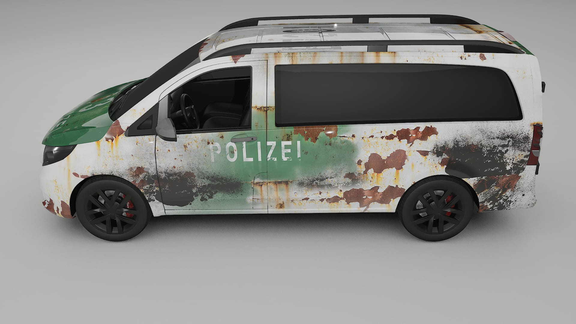 Mercedes Vito Short W447 prefacelift pre-LCI COBRA 11 – Design-Wrap PPF-Kit aus bedruckbarer Polyurethanfolie