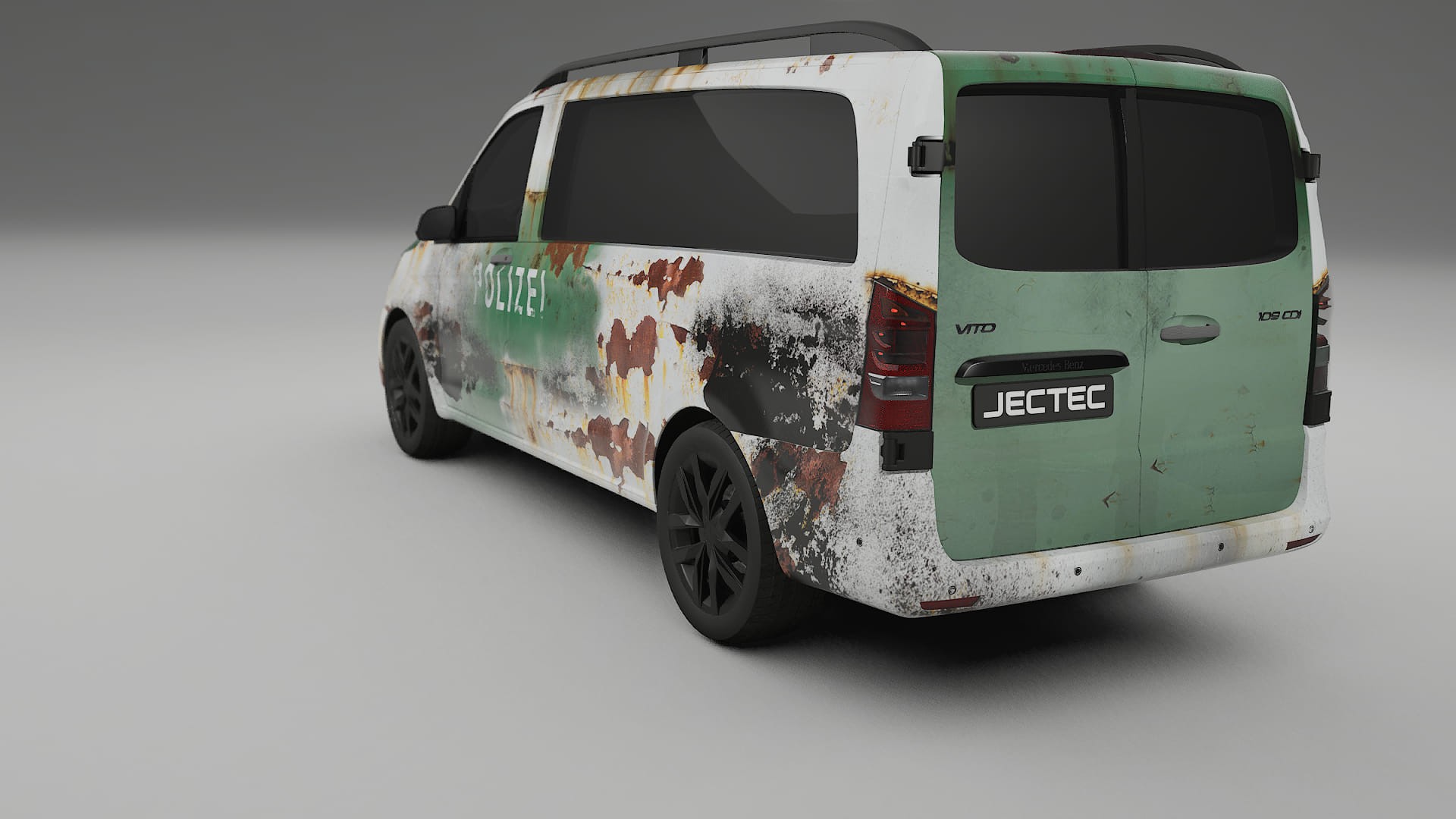 Mercedes Vito Short W447 prefacelift pre-LCI COBRA 11 Designed Wrap PPF Kit – Printable Polyurethane Film