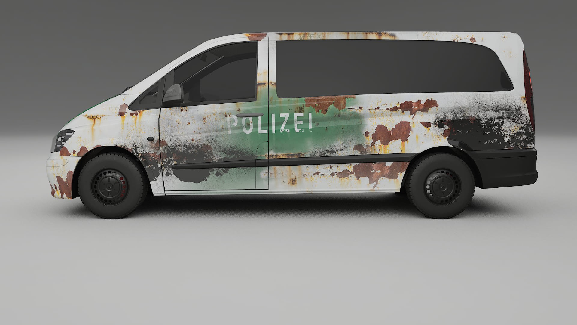 Mercedes Vito Short W639 facelift LCI COBRA 11 Designed Wrap PPF Kit – Printable Polyurethane Film