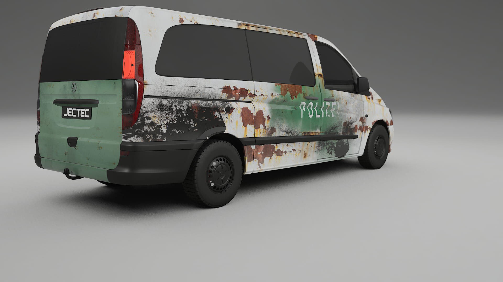 Mercedes Vito Short W639 facelift LCI COBRA 11 – Design-Wrap PPF-Kit aus bedruckbarer Polyurethanfolie