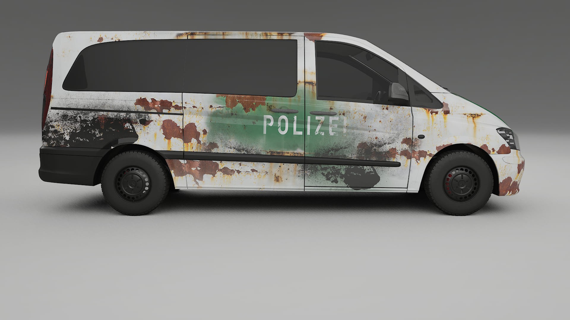 Mercedes Vito Short W639 facelift LCI COBRA 11 Designed Wrap PPF Kit – Printable Polyurethane Film