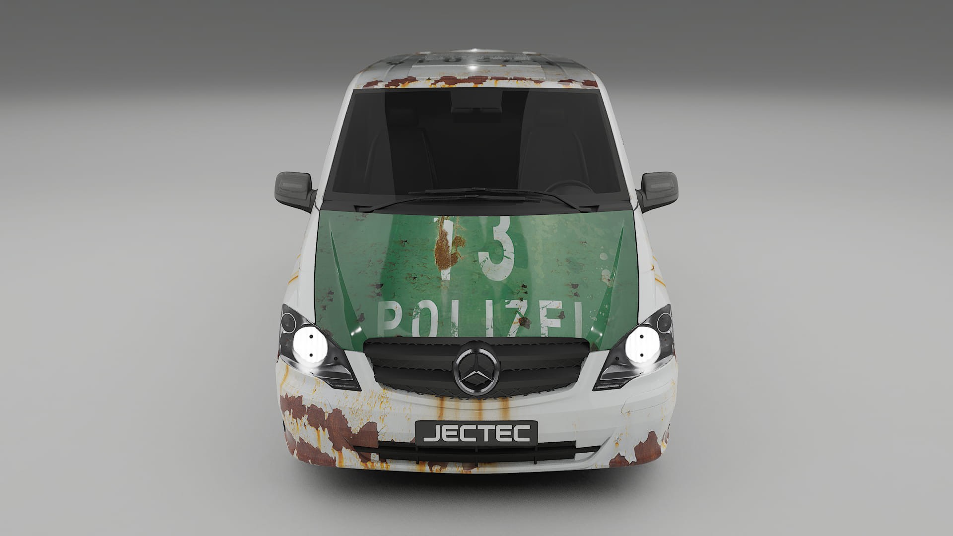 Mercedes Vito Short W639 facelift LCI COBRA 11 Designed Wrap PPF Kit – Printable Polyurethane Film