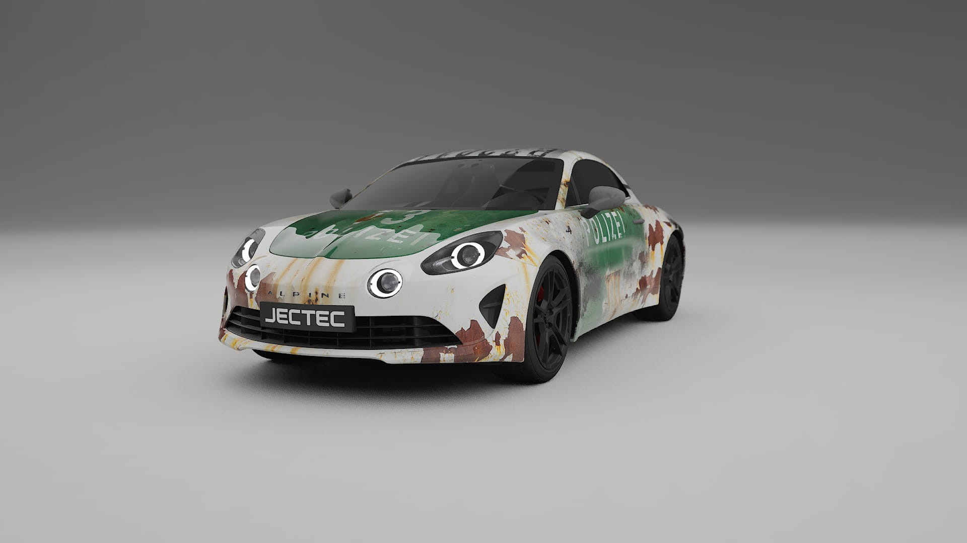 Renault Alpine A110 COBRA 11 – Design-Wrap PPF-Kit aus bedruckbarer Polyurethanfolie