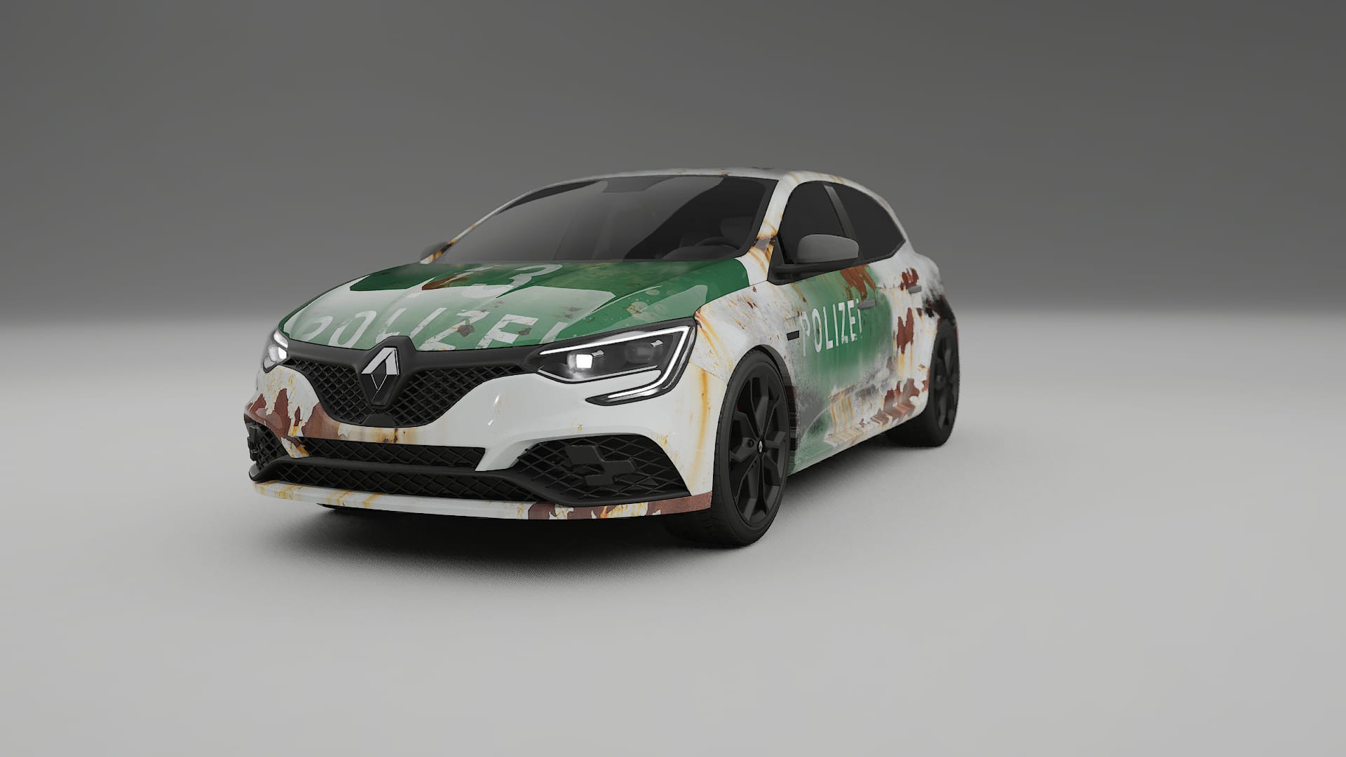 Renault Megane RS IV COBRA 11 – Design-Wrap PPF-Kit aus bedruckbarer Polyurethanfolie