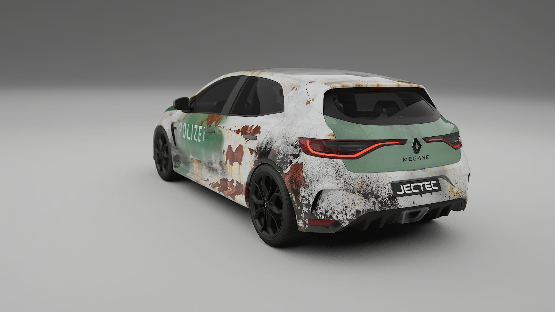 Renault Megane RS IV COBRA 11 – Design-Wrap PPF-Kit aus bedruckbarer Polyurethanfolie