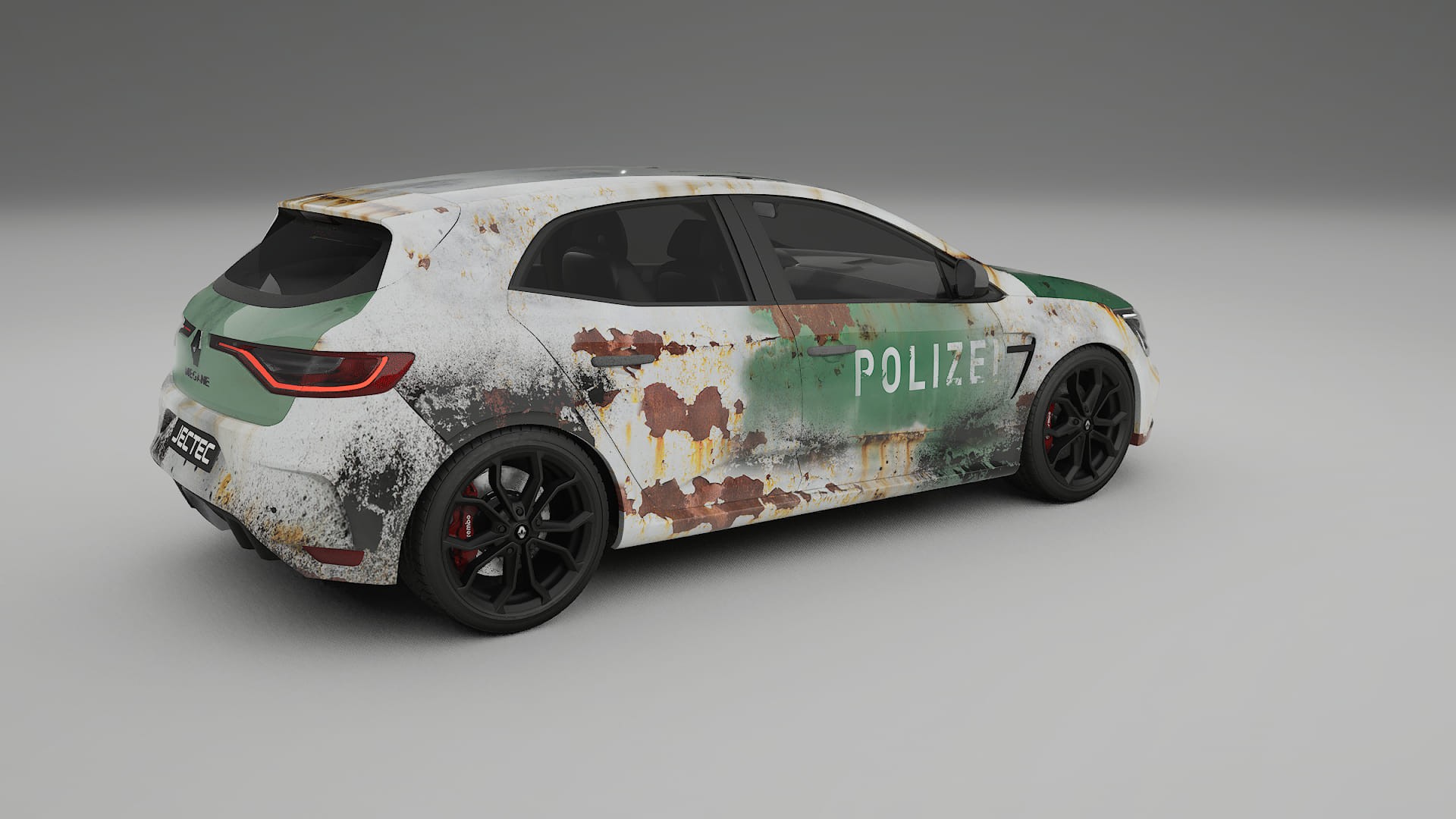 Renault Megane RS IV COBRA 11 – Design-Wrap PPF-Kit aus bedruckbarer Polyurethanfolie