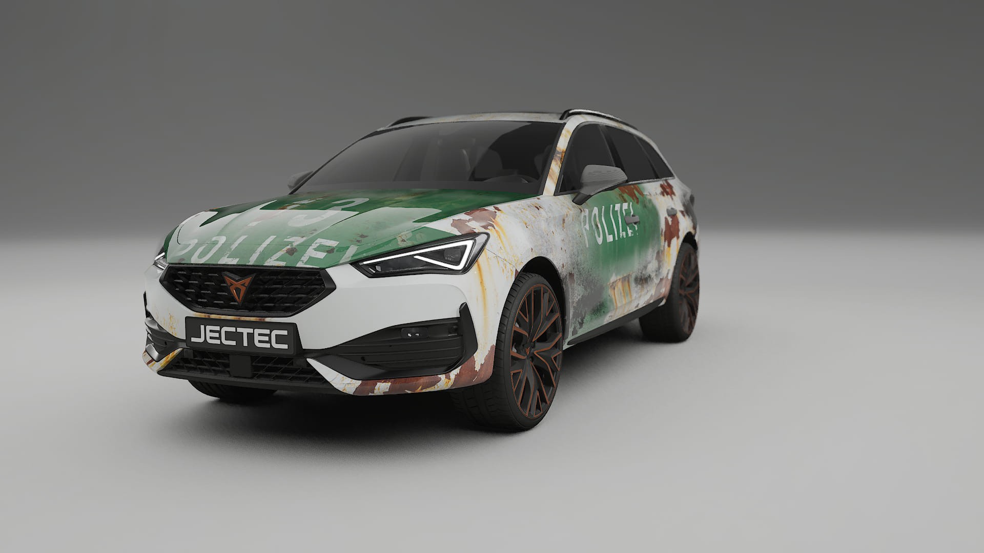 Seat Leon Cupra KL COBRA 11 – Design-Wrap PPF-Kit aus bedruckbarer Polyurethanfolie