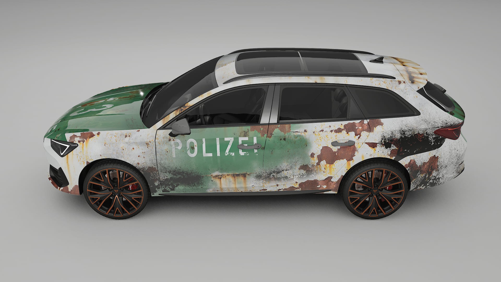 Seat Leon Cupra KL COBRA 11 – Design-Wrap PPF-Kit aus bedruckbarer Polyurethanfolie